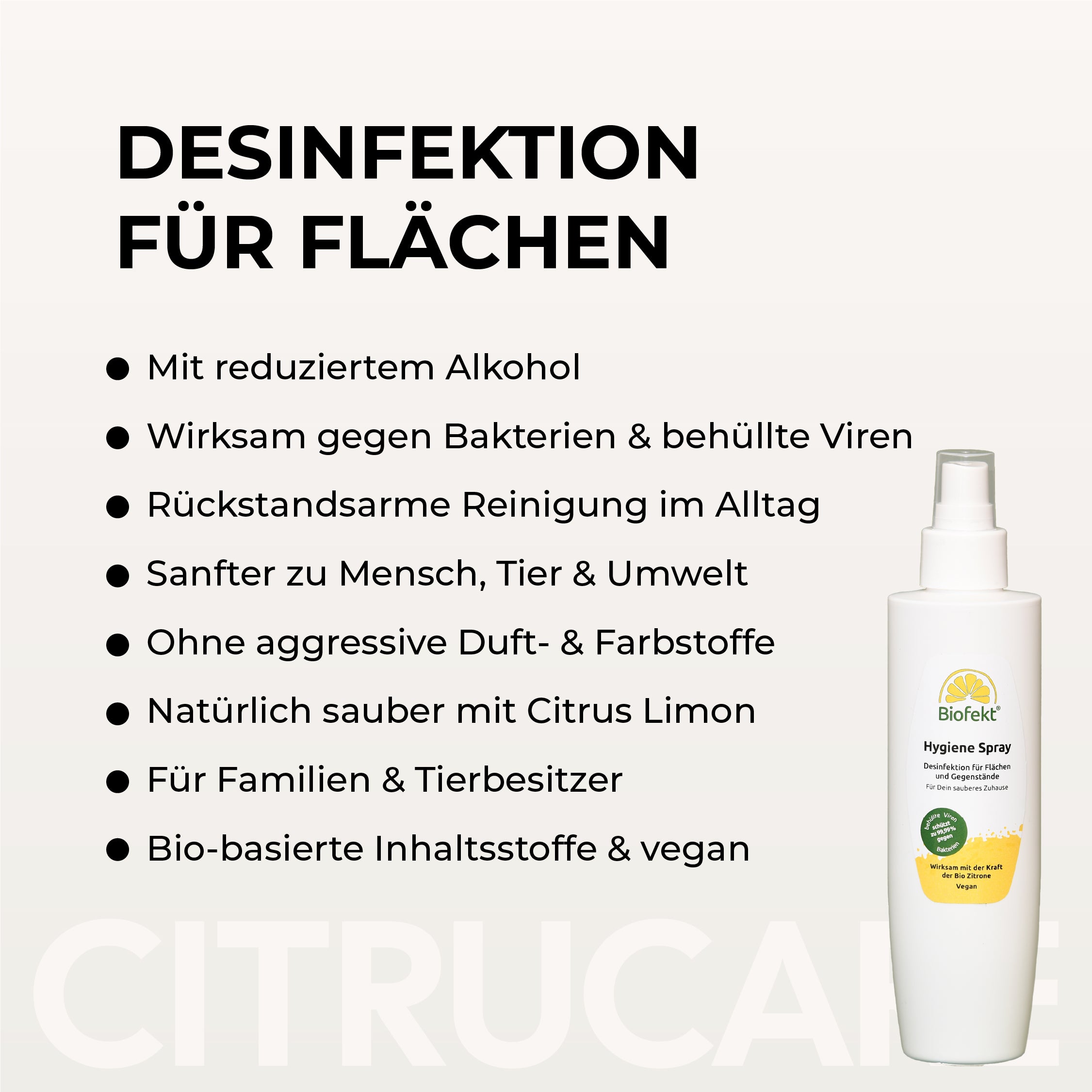 Desinfektion Flächenhygiene-Spray