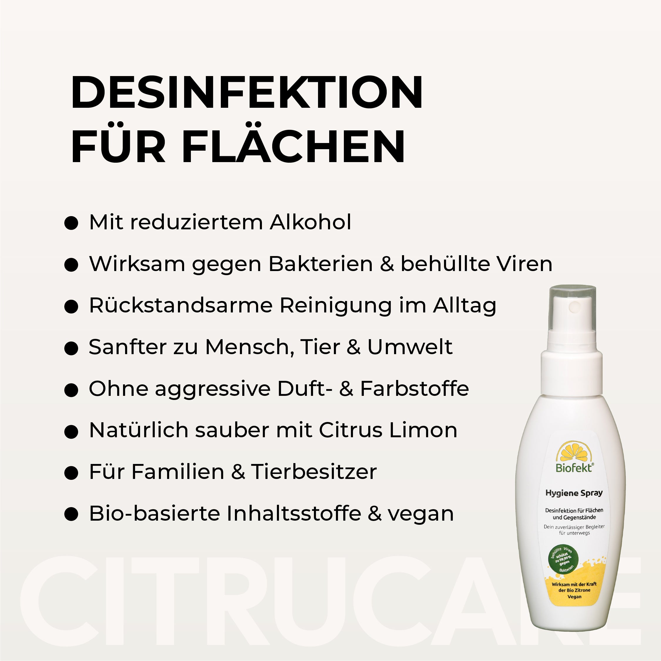 Desinfektion Flächenhygiene-Spray